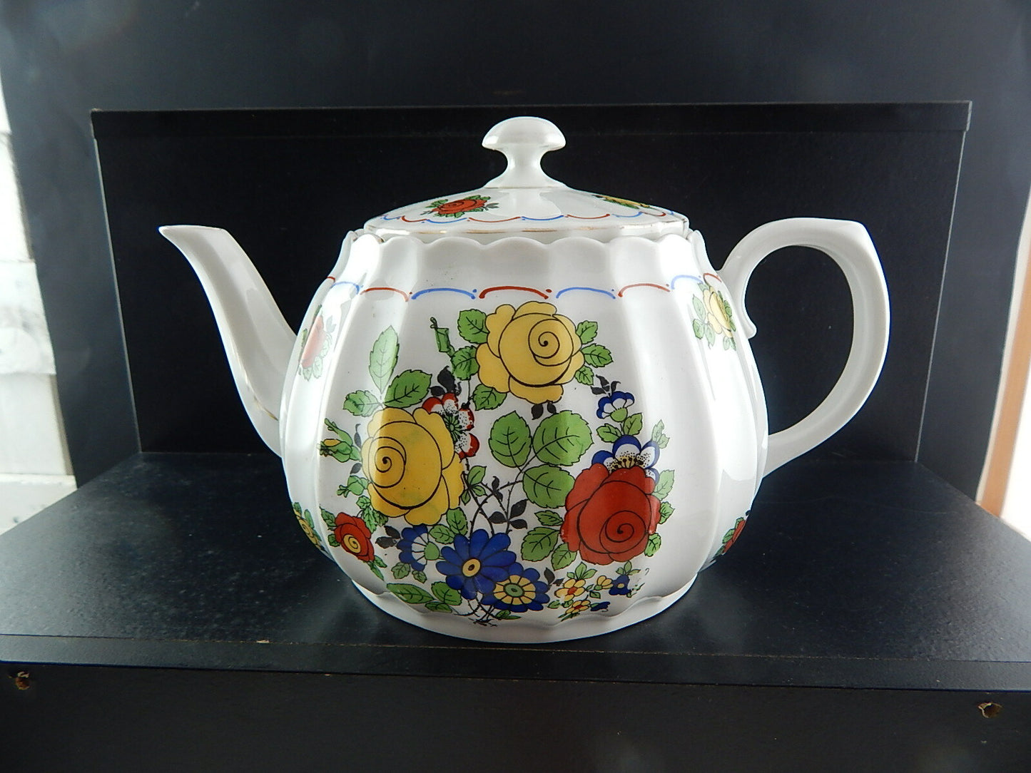 ANTICO PREZIOSO SERVIZIO DA TÈ PORCELLANA WÜRTTEMBERG BAUER & PFEIFFER 1904-34