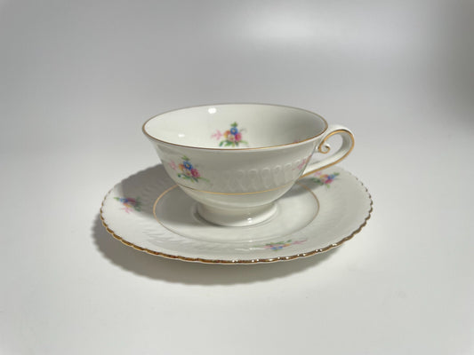 ANTICO SERVIZIO 6 TAZZINE PORCELLANA SELTMANN WEIDEN BAVARIA MODELLO ELISABETH