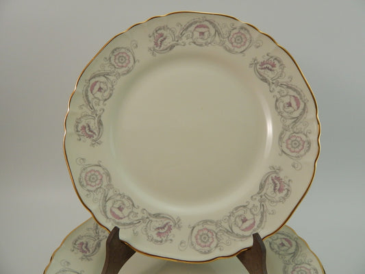 VINTAGE SET 6 PIATTI PIANI PREZIOSA PORCELLANA RICHARD GINORI DECORO ARABESCHI