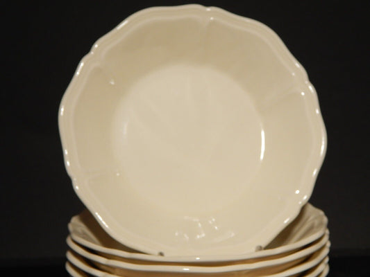 VINTAGE CERAMICA WEDGWOOD ETRURIA BARLASTON QUEENS SHAPE SET 6 CIOTOLE CM 13