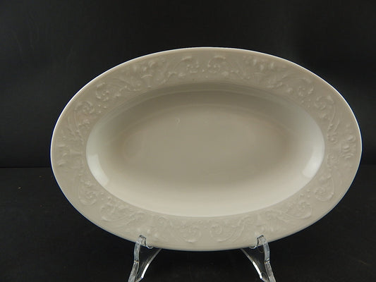 RAVIERA VASSOIO OVALE LIMOGES RAYNAUD PORCELLANA BIANCA MODELLO WASHINGTON