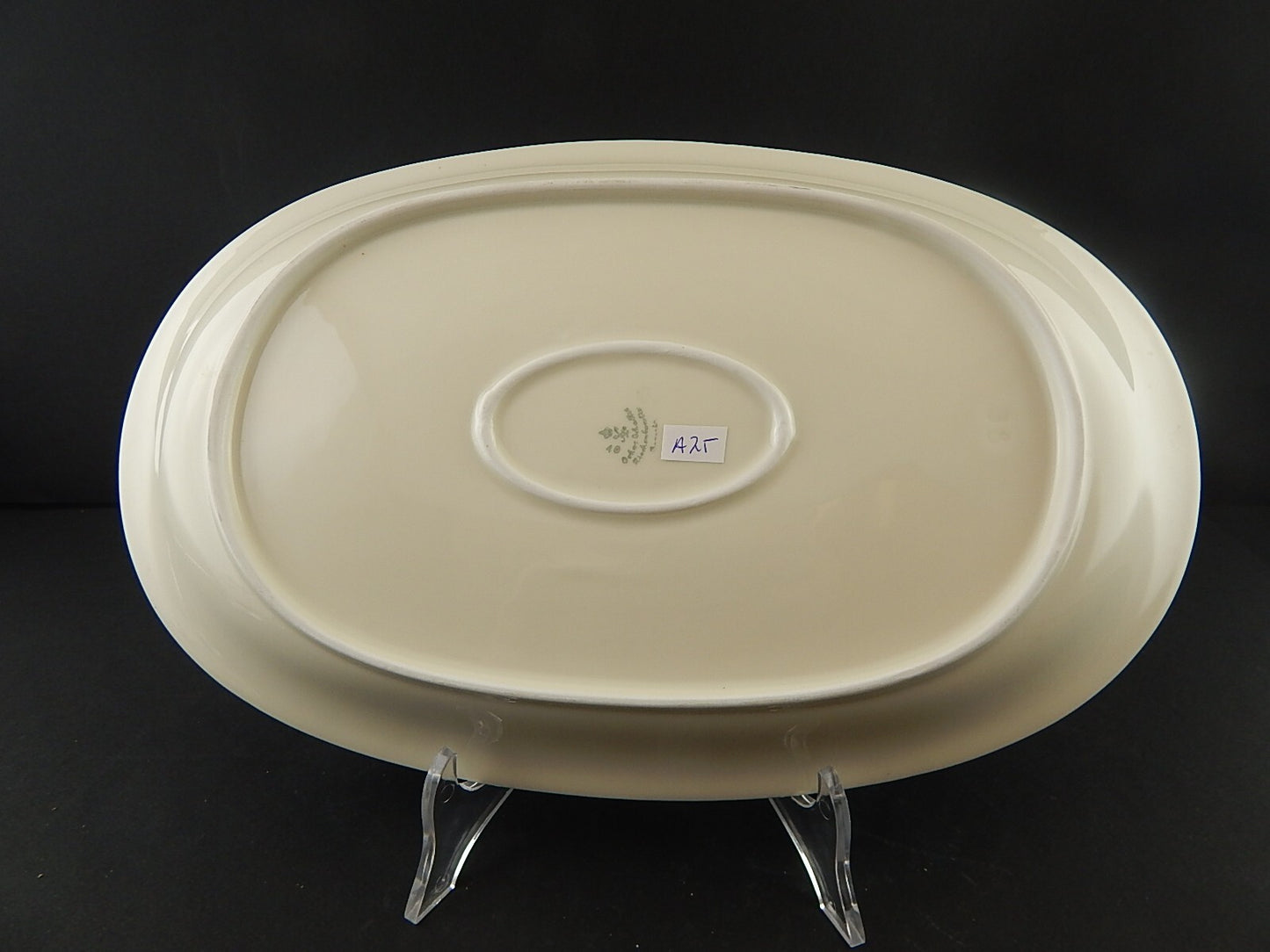 ANTICO SERVIZIO PIATTI STILE IMPERO PORCELLANA DECORO BLU E ORO BAVARIA SCHALLER