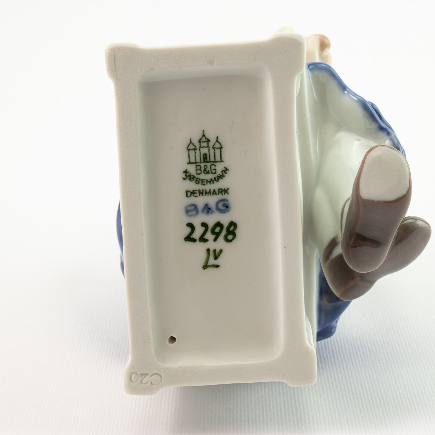 STATUINA PORCELLANA ROYAL COPENHAGEN BING&GRONDAHL "I Fiori di Ida" 2298 15x9x9