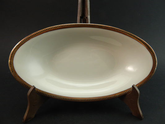 ANTICA RAVIERA VASSOIO OVALE IMPERO PORCELLANA RICHARD GINORI DOCCIA DEL 1939