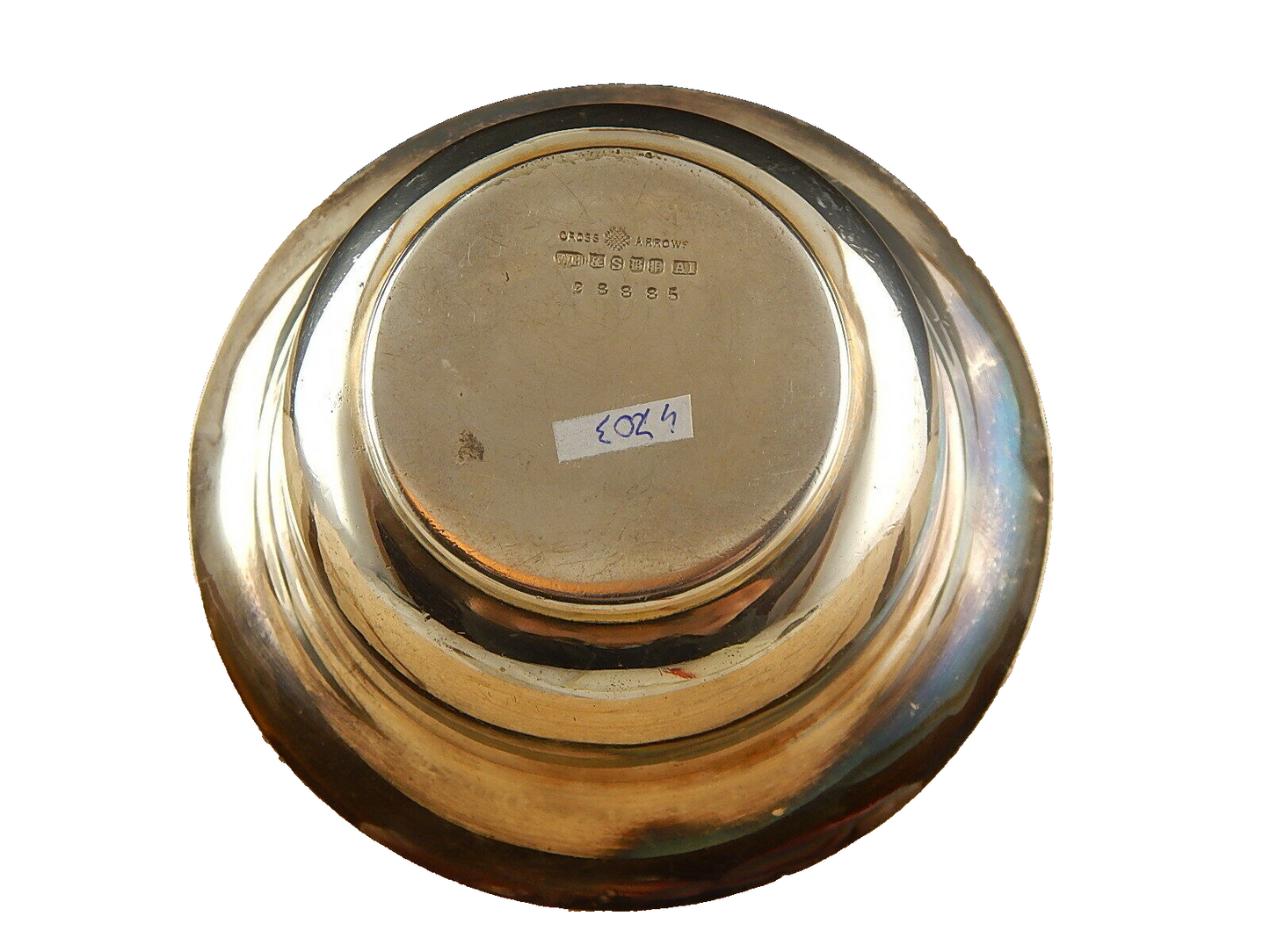 VINTAGE CESTINO SVUOTA TASCHE PORTA CIOCCOLATINI IN SHEFFIELD SILVER PLATED