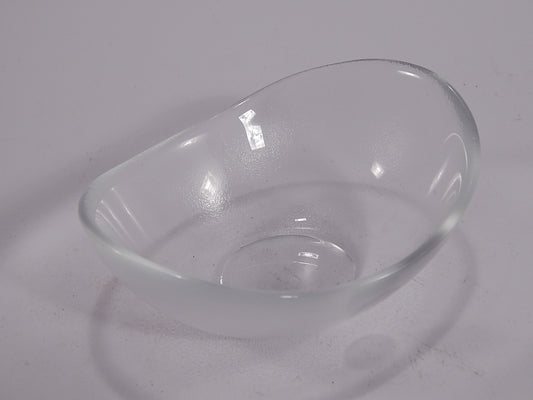 CIOTOLA PORTACANDELA CRISTALLO ROYAL COPENHAGEN ART CRYSTAL GLASS CANDLE HOLDER