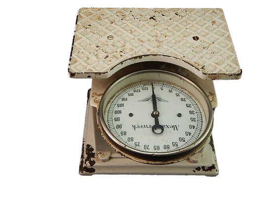 ANTICA RARA BILANCIA PESA PERSONE ALEXANDERWERK DA STUDIO MEDICO