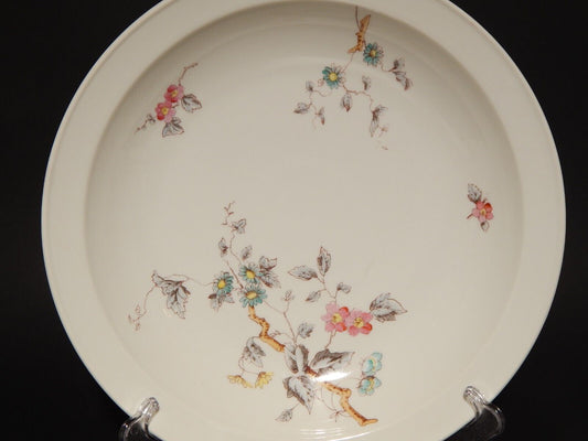 ANTICO CENTROTAVOLA FRUTTIERA VASSOIO PORCELLANA GINORI FINE 800 RAMO FIORITO