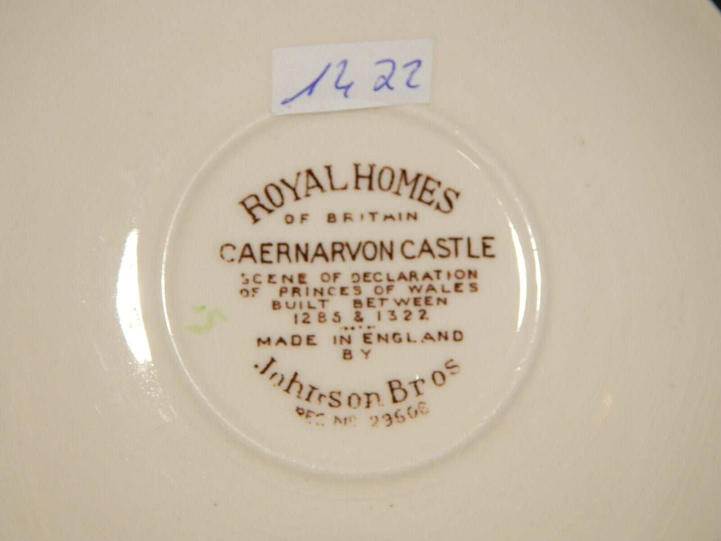 ANTICA TAZZA TE' PORCELLANA JOHNSON BROS ROYAL HOMES OF BRITAIN CAERNARVON