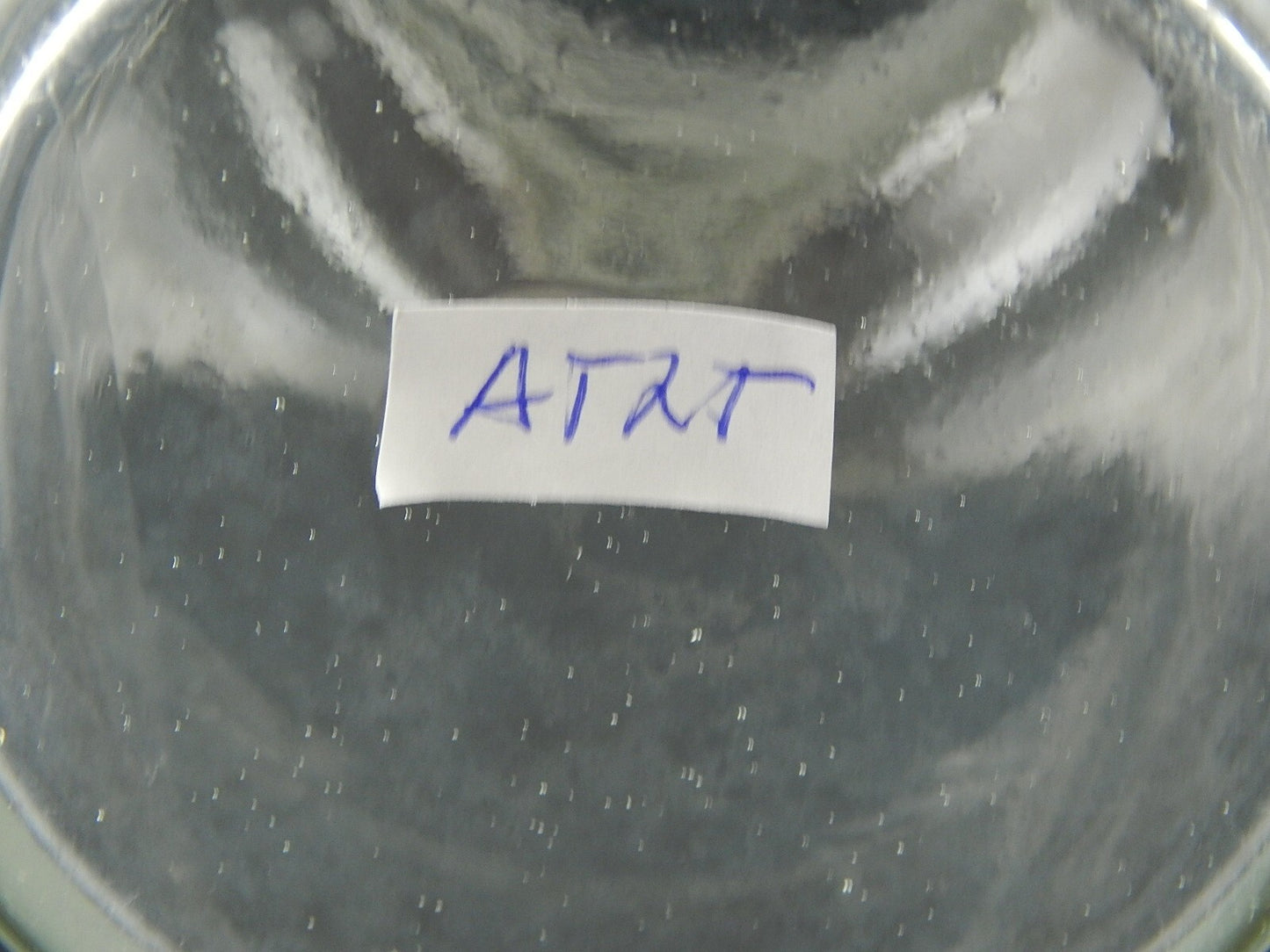 ANTICO VASO ALBARELLO VETRO SOFFIATO ALTARE FARMACIA DROGHERIA A575