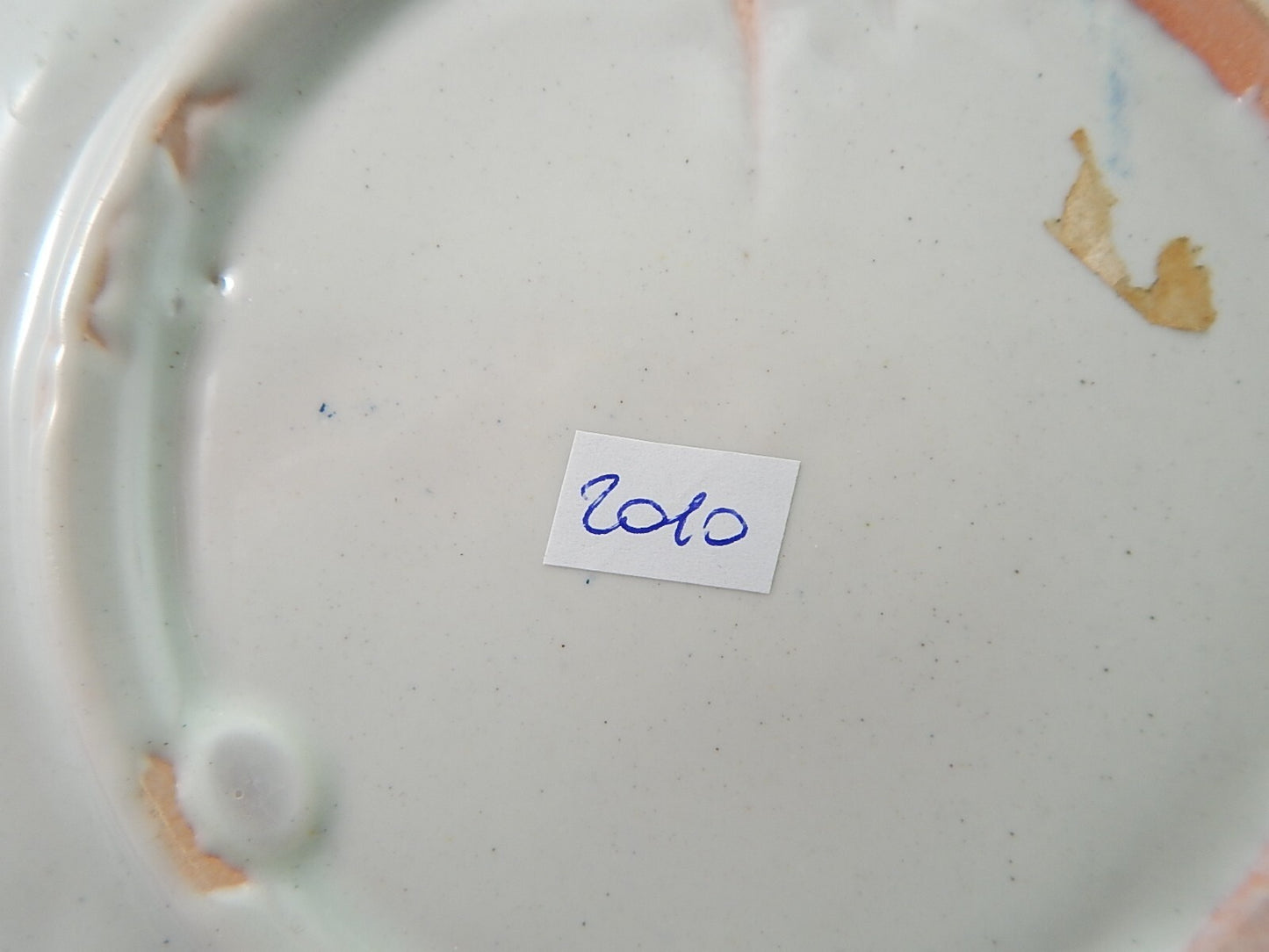 ARTE POVERA PIATTO CERAMICA SPAGNOLA CATALANA GUIVERNAU PRIMA META' 900 #2010