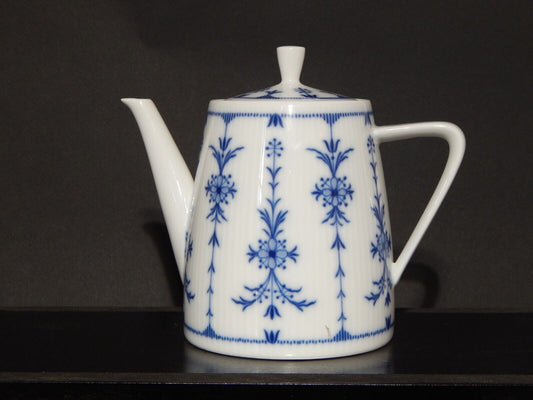 VINTAGE SERVIZIO TÈ CAFFE' PORCELLANA SELTMANN WEIDEN MONIKA BLAU FEUER