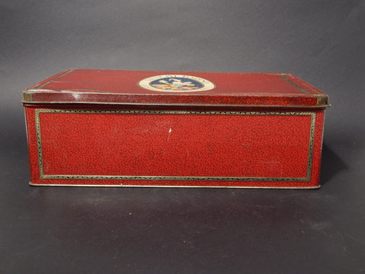 ANTICA RARA SCATOLA LATTA CARAMELLE VENCHI TORINO PUBBLICITARIO ARLECCHINO