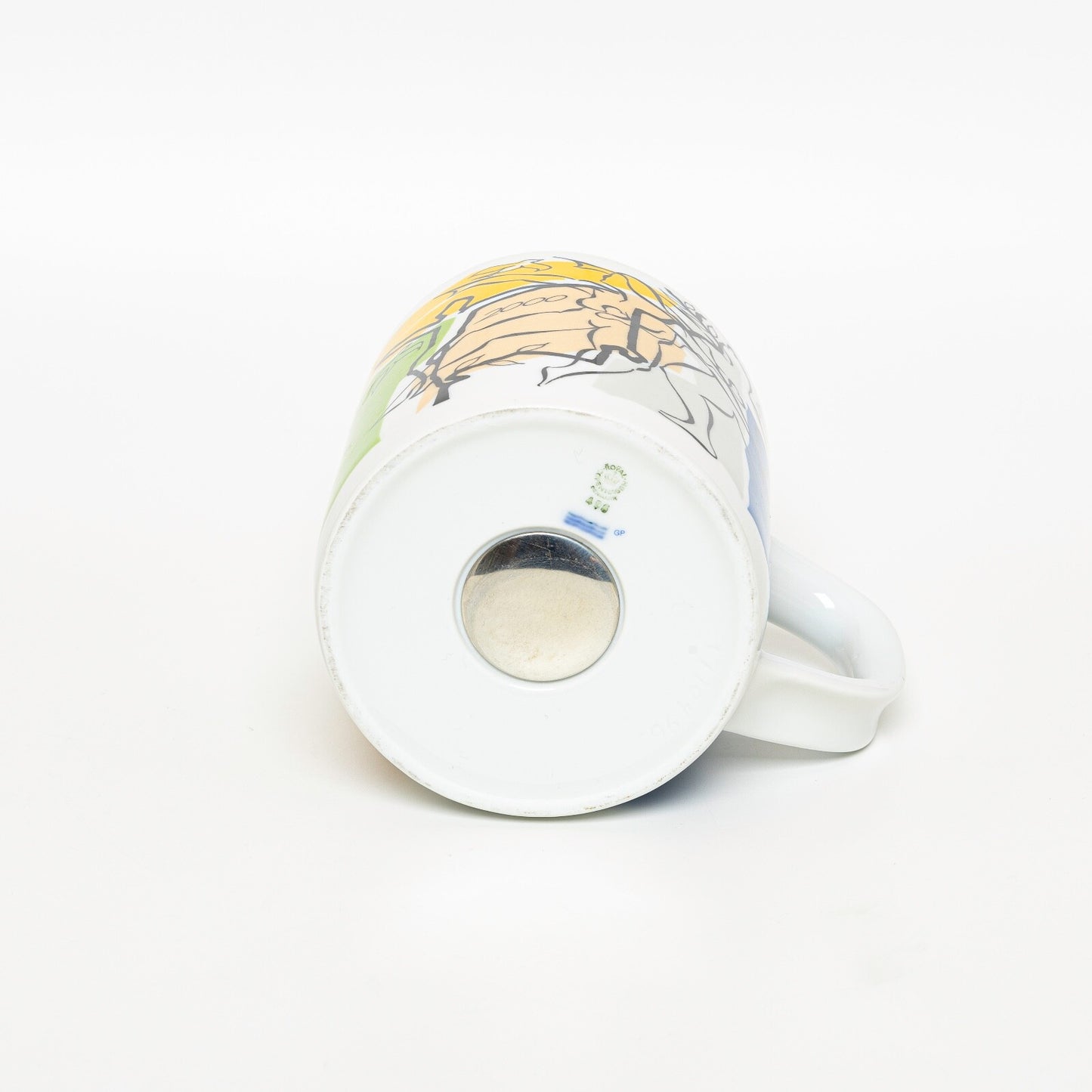 ROYAL COPENHAGEN TAZZA ANNUALE 2000 GRANDE, PORTAPENNE PORTAUTENSILI CERAMICA