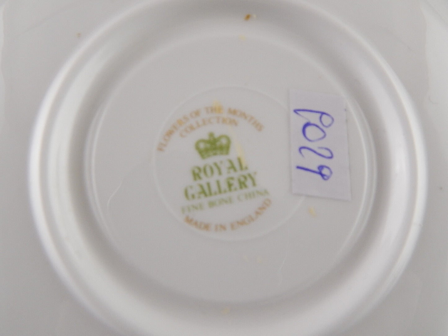 ROYAL GARDEN PORCELLANA FLOWERS OF THE MONTH COLLECTION MAI MAGGIO TAZZA TÈ