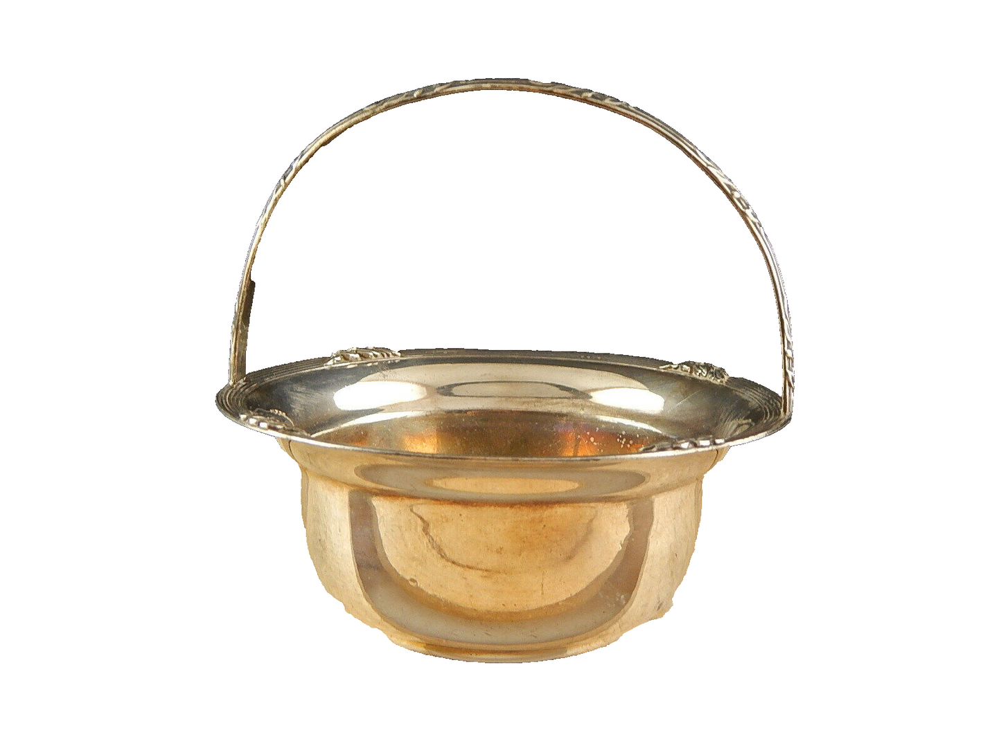 VINTAGE CESTINO SVUOTA TASCHE PORTA CIOCCOLATINI IN SHEFFIELD SILVER PLATED