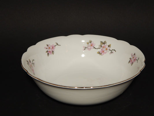 VINTAGE INSALATIERA PORCELLANA SELTMANN WEIDEN BAVARIA FIORI DI PESCO INKA