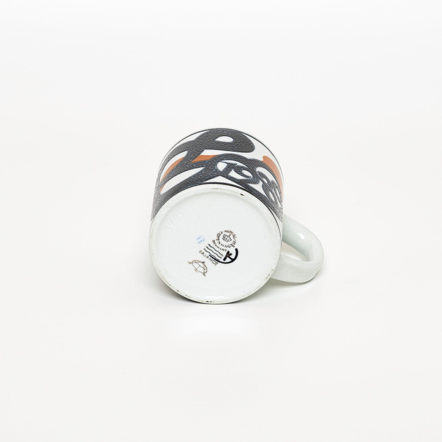 ROYAL COPENHAGEN TAZZA ANNUALE 1980 PICCOLA CERAMICA CM 8 ML 200