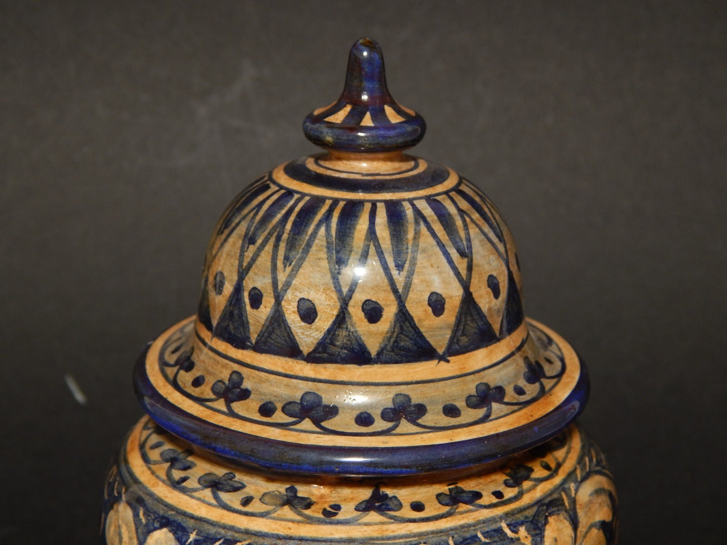 VINTAGE ALBARELLO VASO FARMACIA CERAMICA BOTTEGA BIAGIOLI GUBBIO
