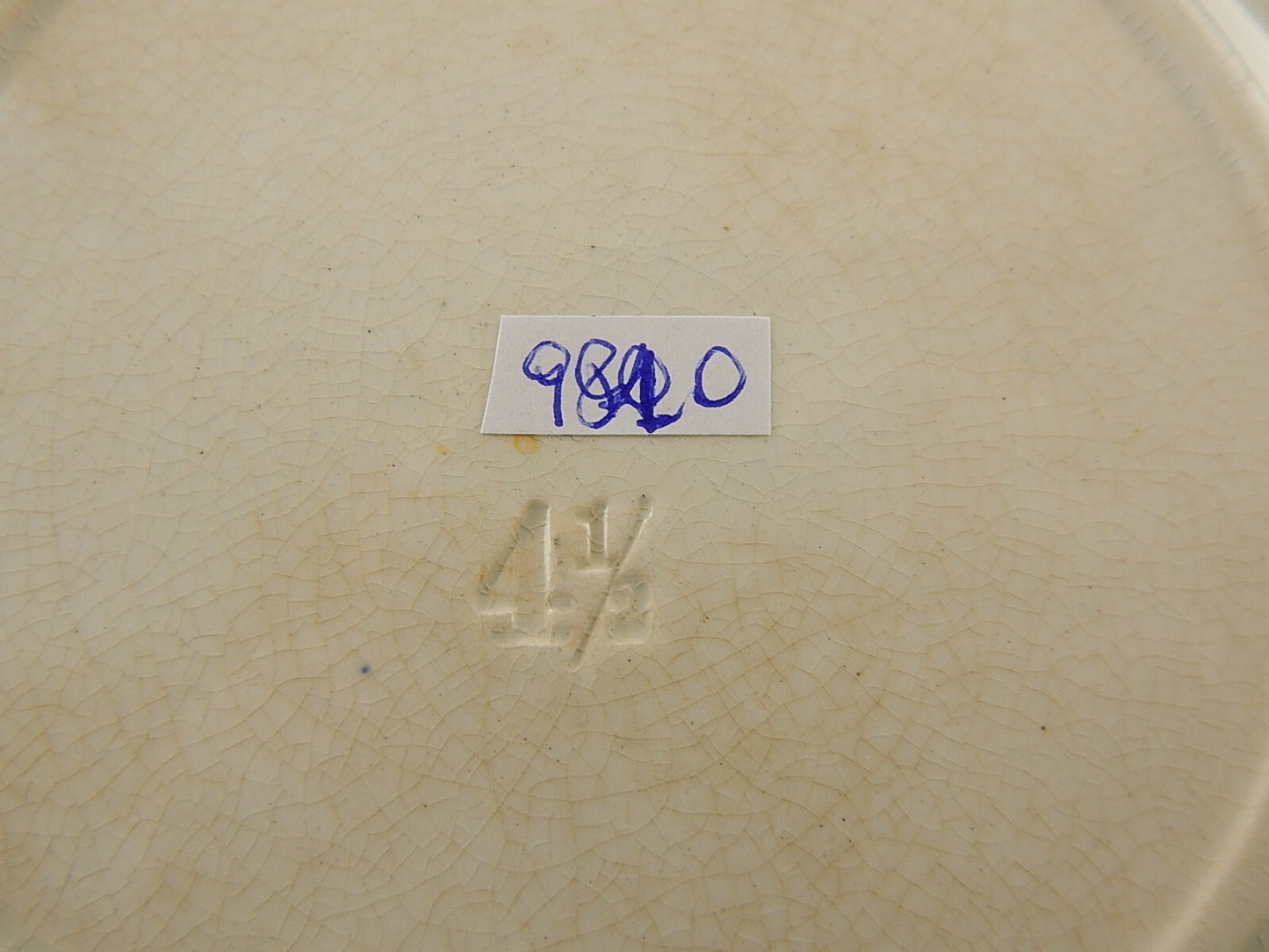 ANTICO PIATTO UMORISTICO CERAMICA FRANCESE SECONDA META' 800 IL CACCIATORE