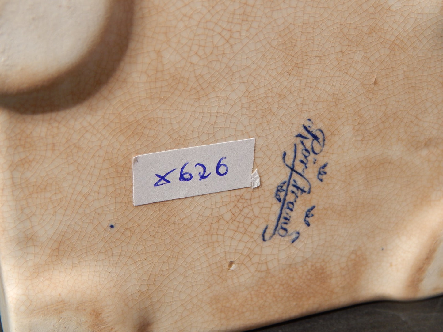 ANTICO RARO LIBERTY VASO BARATTOLO CUCINA CERAMICA RORSTRAND HAVRE GRYN SEMOLA