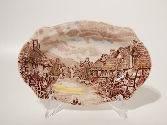 ANTICA RAVIERA VASSOIO SEMI PORCELLANA JOHNSON BROS OLDE ENGLISH COUNTRYSIDE