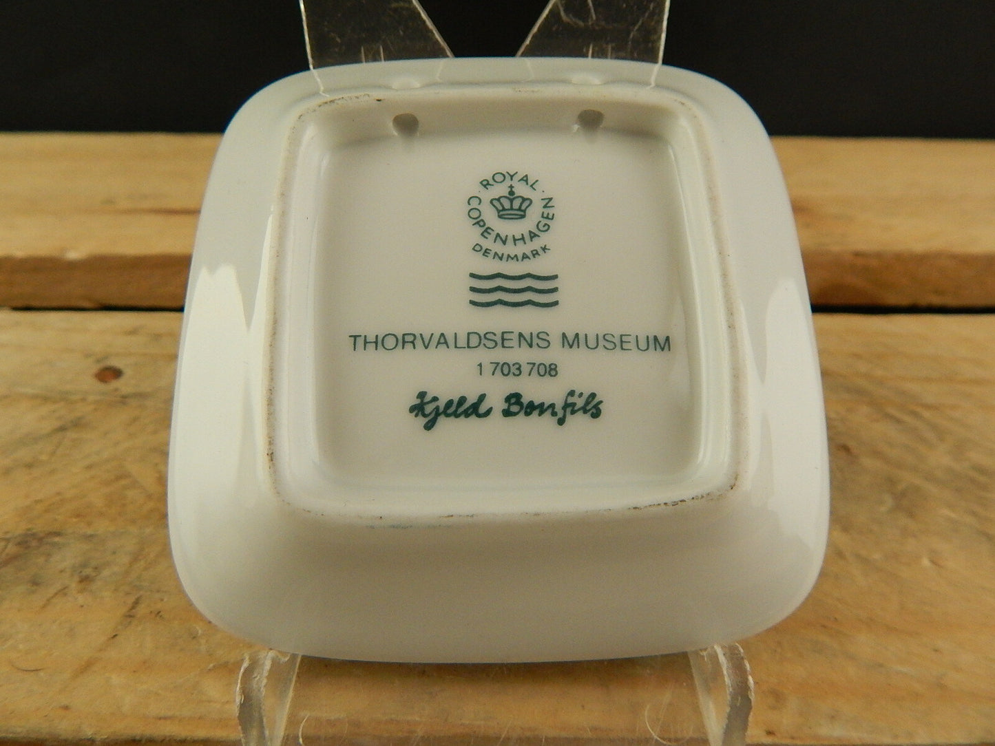 ROYAL COPENHAGEN BING&GRONDAHL PLAQUETTE PIATTINO PORCELLANA THORVALDSENS MUSEUM