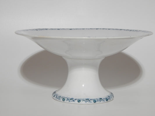 ANTICA RARA ALZATA CENTROTAVOLA CERAMICA RICHARD MILANO FINE 800 DEC. MATTINO #