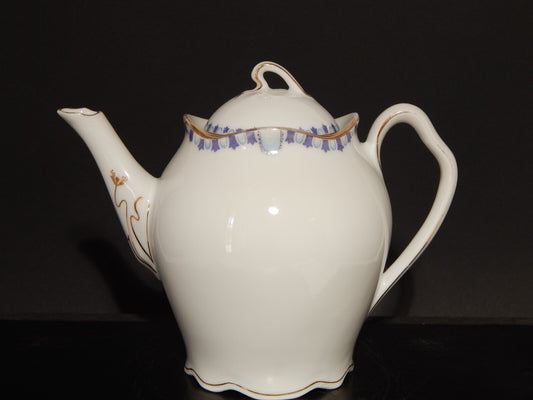 ANTICA LIBERTY DEL 1910 PREZIOSA TEIERA PORCELLANA J.Z.& CO PRE-ROSENTHAL