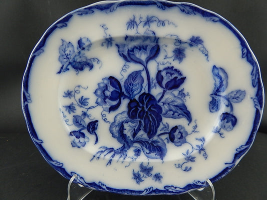 ANTICO VASSOIO RAVIERA CERAMICA WEDGWOOD WATER NYMPH DIPINTO MANO FINE '800 A683