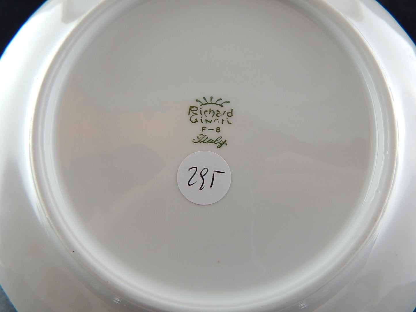 RICHARD GINORI PORCELLANA PIATTO VECCHIO GINORI DECORO NATURA MORTA FRUTTI 295