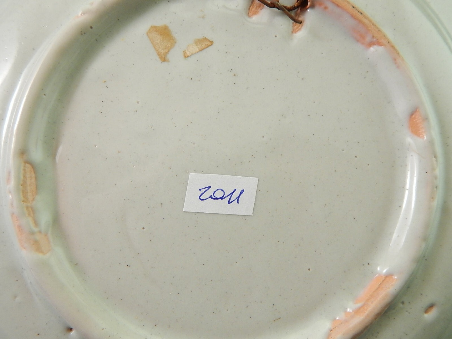 ARTE POVERA PIATTO CERAMICA SPAGNOLA CATALANA GUIVERNAU PRIMA META' 900 #2011