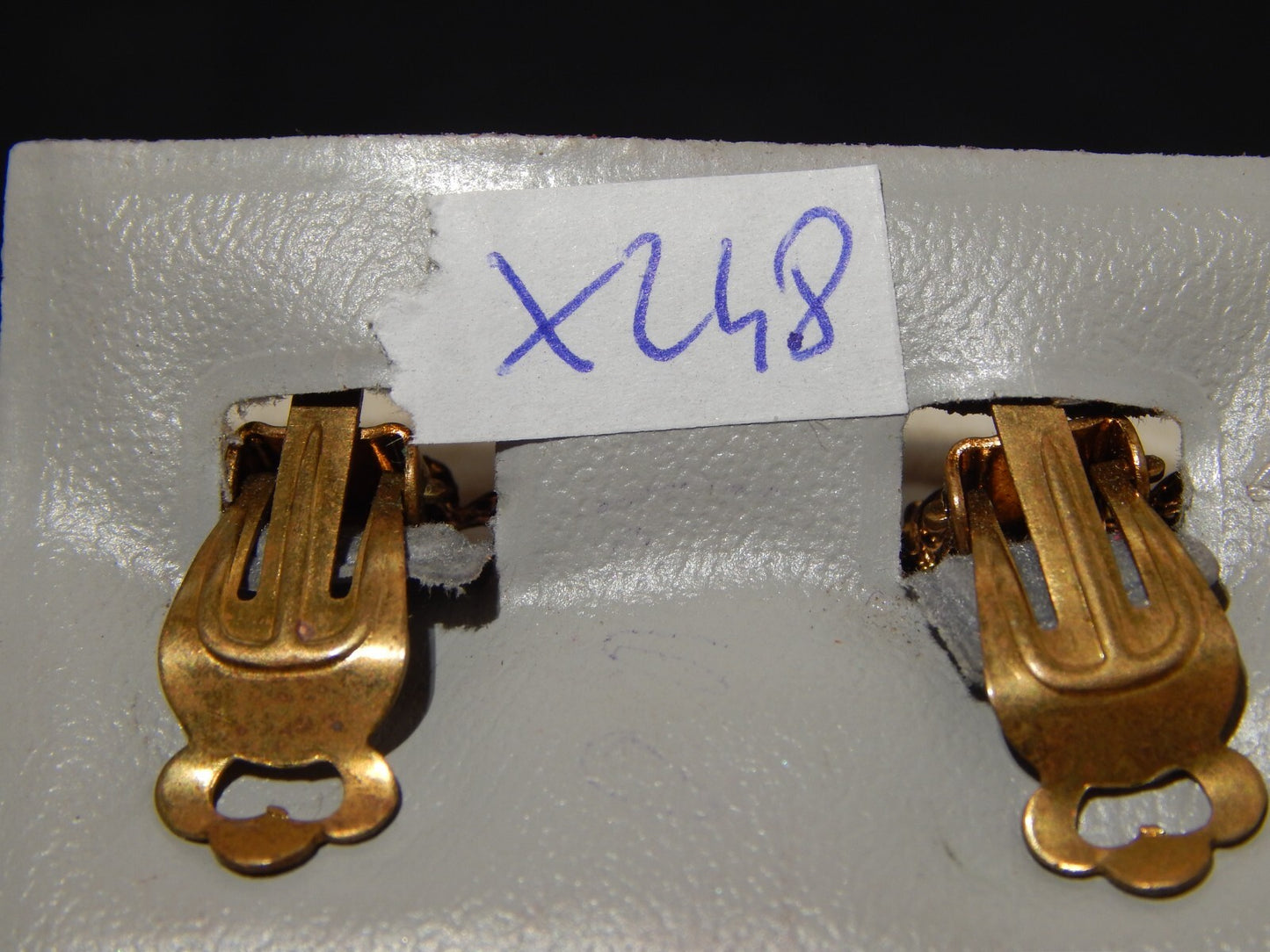 VINTAGE ORECCHINI ANNI 60 GIOIELLI BIJOUX ACCESSORI