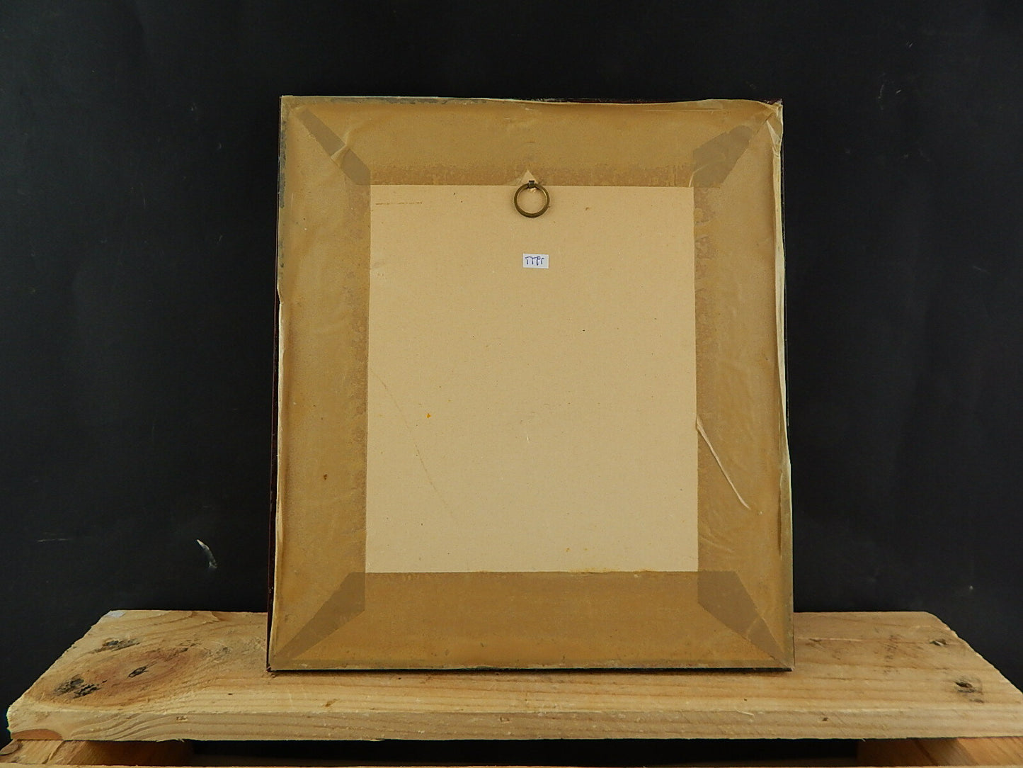 ANTIQUARIATO ORIENTALE ANTICO QUADRO CON PANNELLO CINESE IN SETA RICAMATO