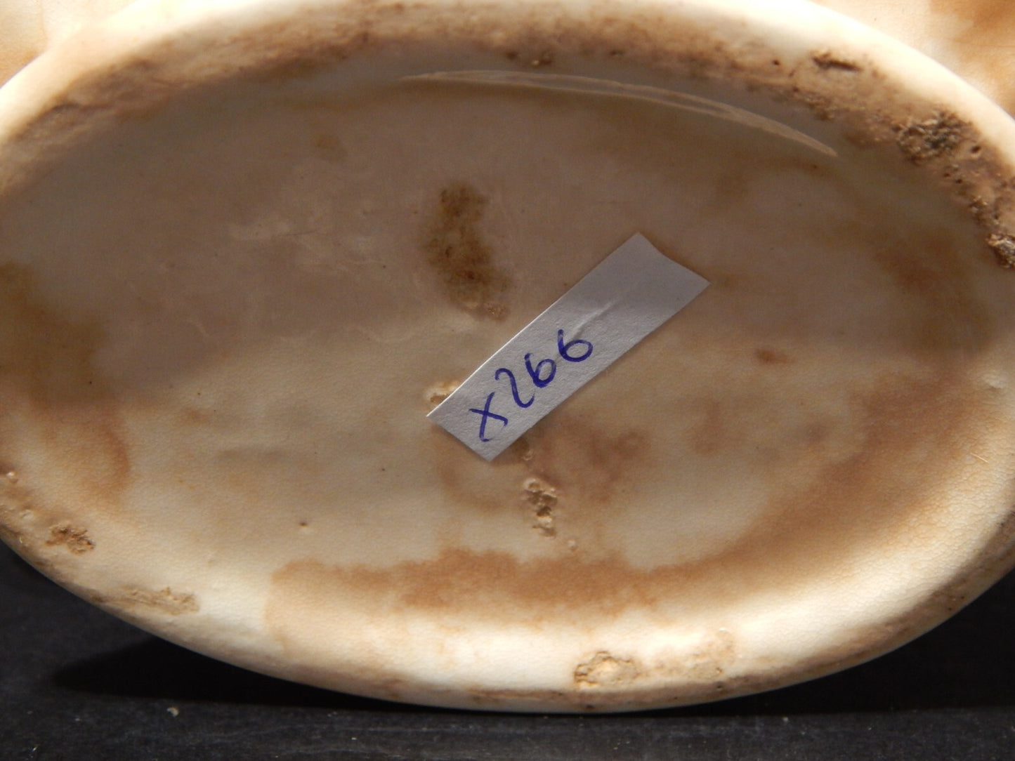 ANTICA GEORGIANA POTICHE PORCELLANA LUSTRO ROSA STAFFORDSHIRE PRIMA META' 1800