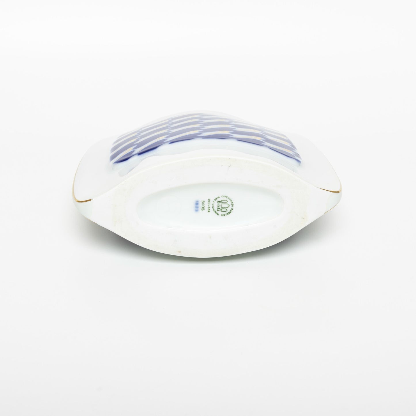 VASO PORCELLANA ROYAL COPENHAGEN BING&GRONDAHL OVALE MODERNO COD 5405 CM 19x18x8