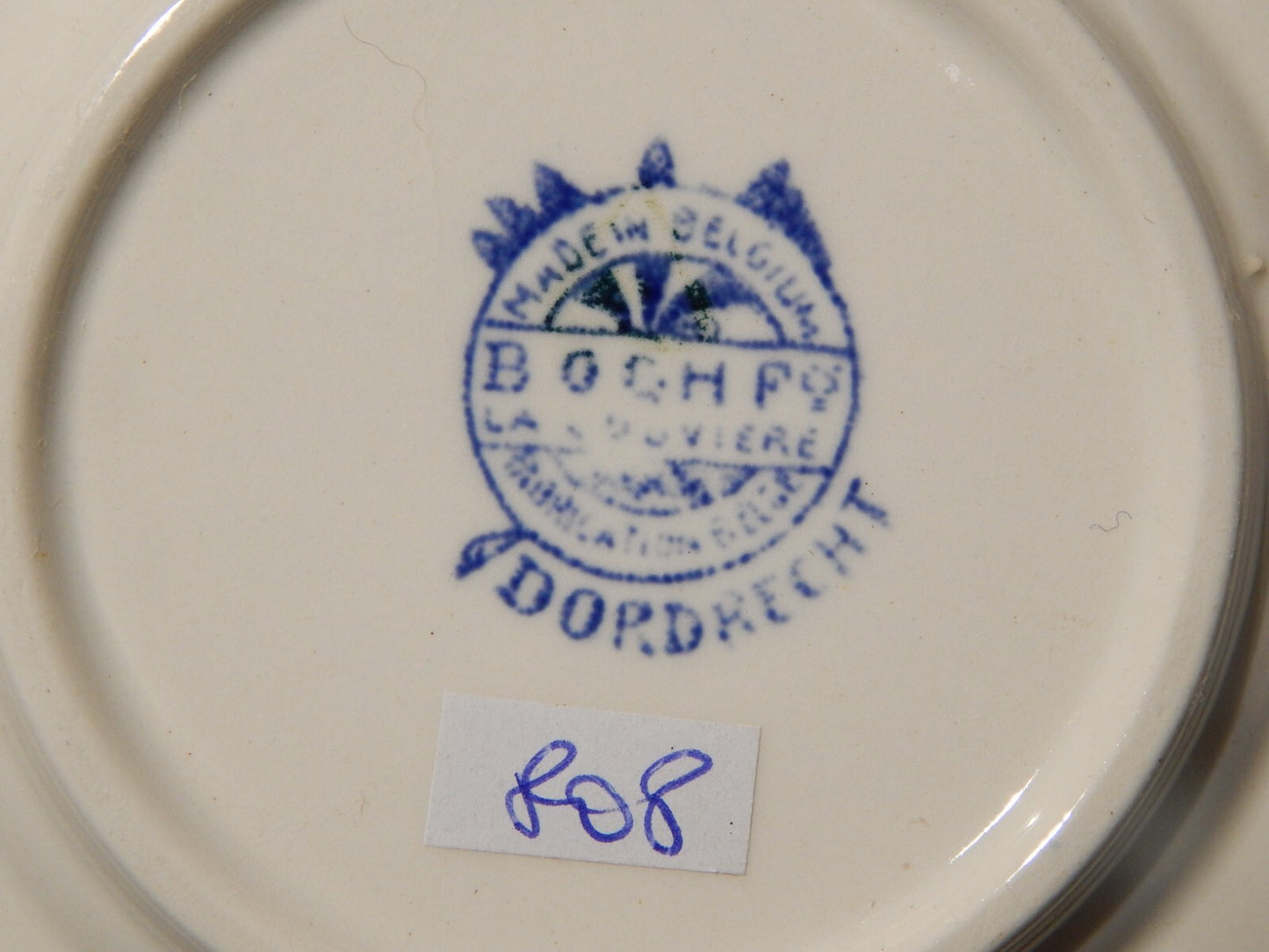 ART NOUVEAU ANTICA TAZZA CAFFE' CERAMICA BOCH FRERES LA LOUVRIERE DORDRECHT