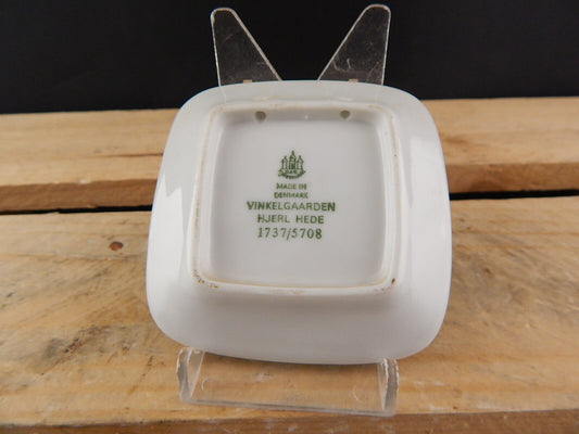 ROYAL COPENHAGEN BING&GRONDAHL PLAQUETTE PIATTINO PORCELLANA VINKELGAARDEN