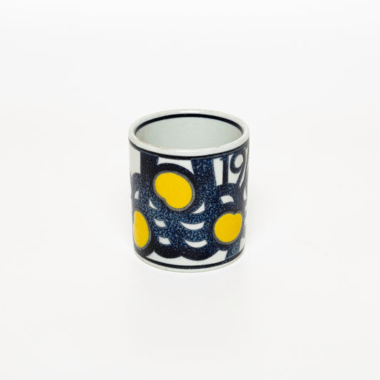 ROYAL COPENHAGEN TAZZA ANNUALE 1976 PICCOLA CERAMICA CM 8 ML 200