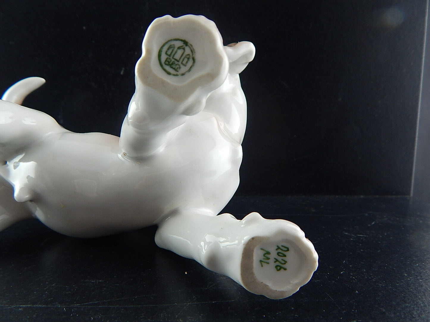 ROYAL COPENHAGEN BING&GRONDAHL AUTENTICA STATUINA PORCELLANA CUCCIOLO POINTER