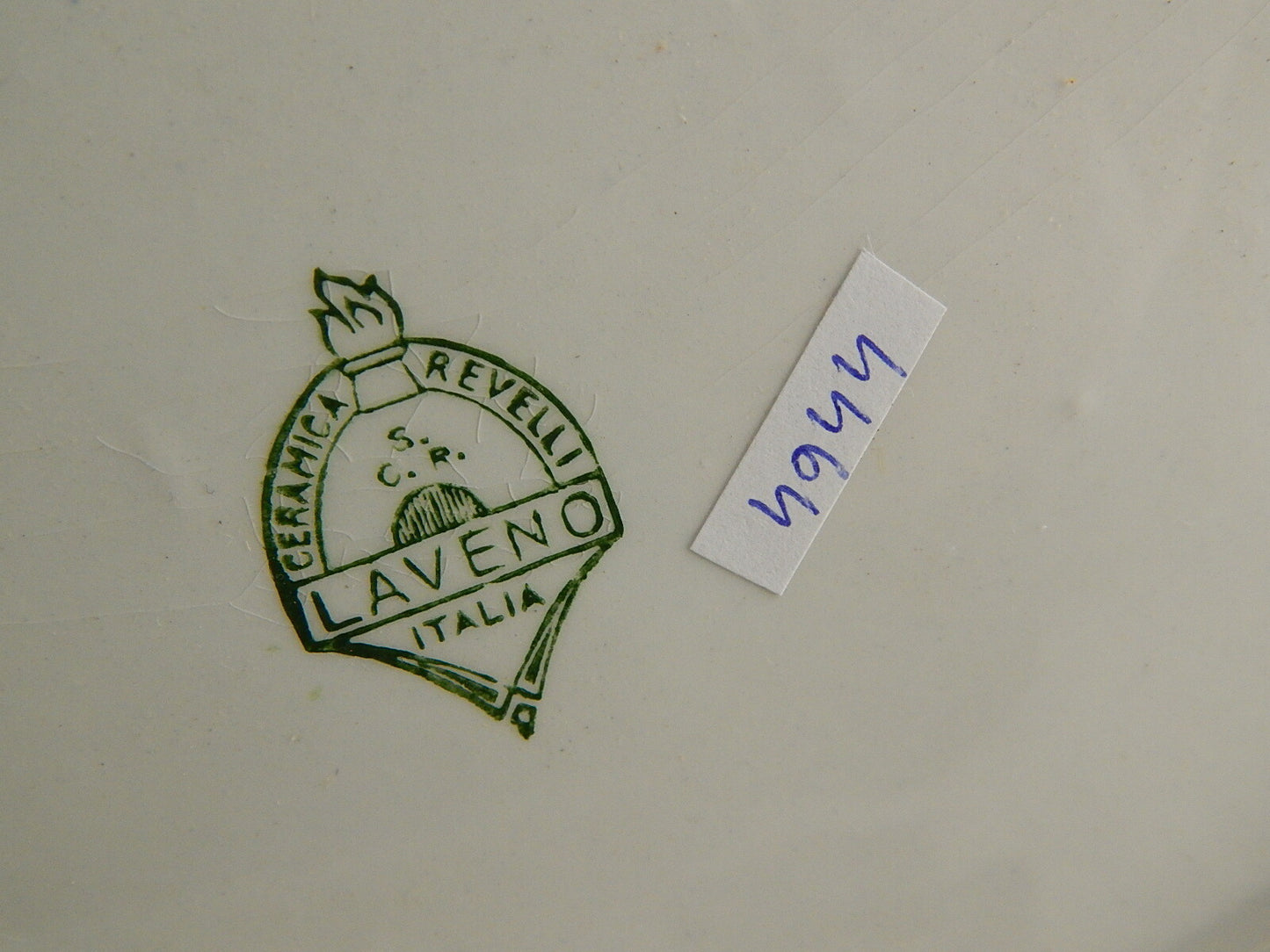 ANTICA RARA ZUPPIERA CENTROTAVOLA PORCELLANA SOCIETÀ CERAMICA REVELLI LAVENO