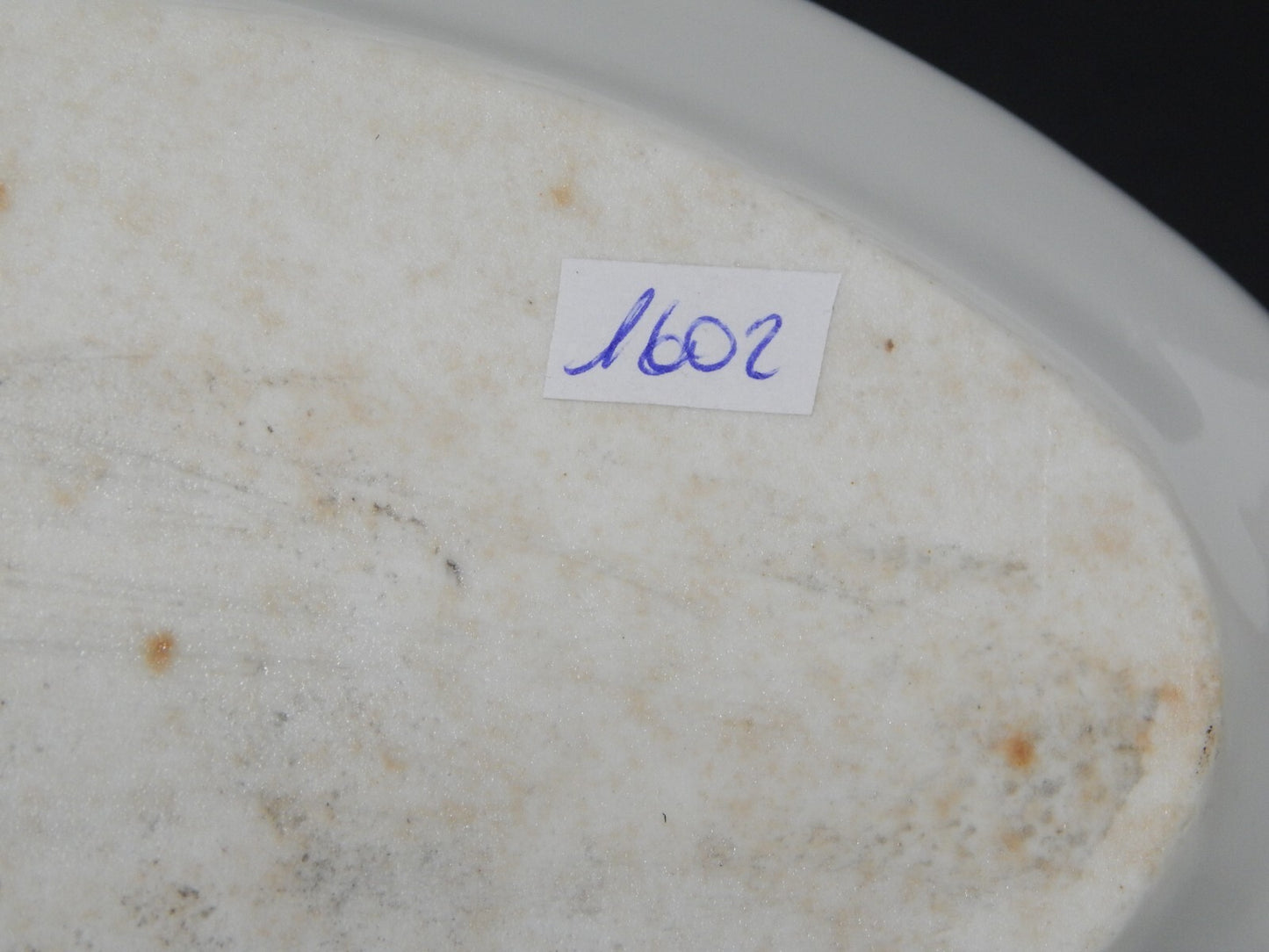 ANTICA SALSIERA CON CUCCHIAIO IMPERO PORCELLANA GINORI DOCCIA XIX SECOLO