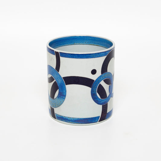 ROYAL COPENHAGEN TAZZA ANNUALE 1972 GRANDE, PORTAPENNE PORTAUTENSILI CERAMICA