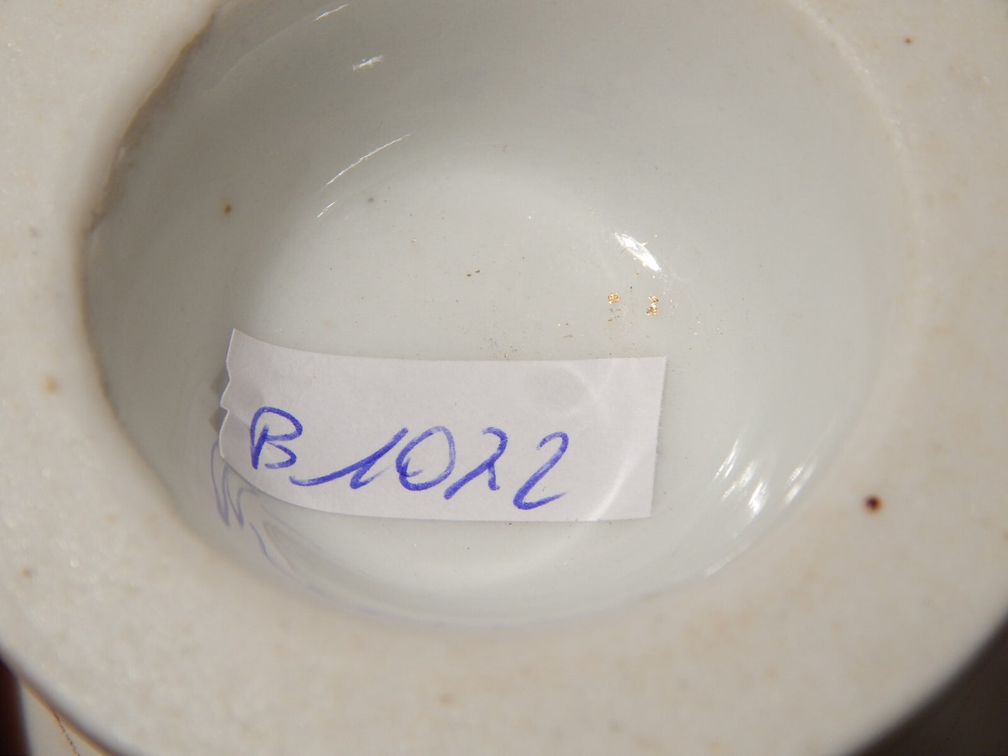 ANTICA PREZIOSA POTICHE URNA IMPERO VECCHIO PARIGI PORCELLANA PRIMO 800