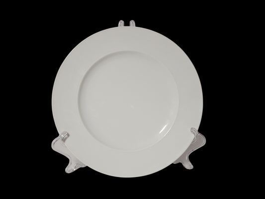 VINTAGE SERVIZIO 6 PIATTI PIANI PREZIOSA PORCELLANA BIANCA ROSENTHAL STUDIO LINE