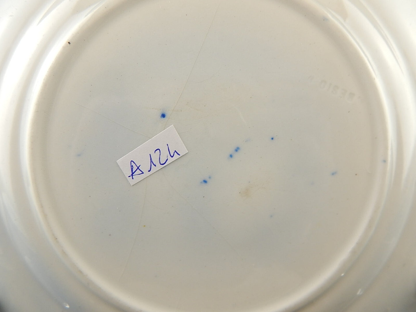 ANTICO PIATTO CERAMICA GIUSEPPE BESIO MONDOVI' SECONDA META' 800 JARDINIERE A124