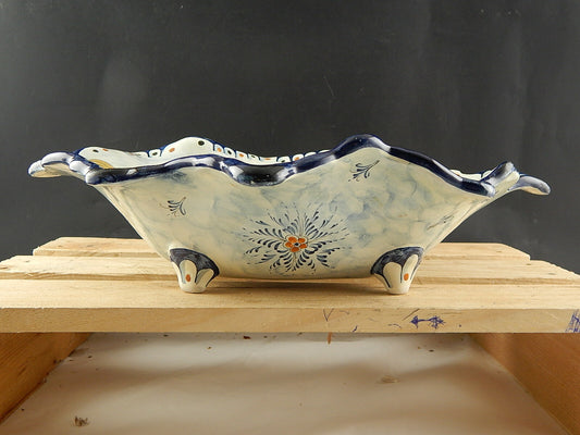 VINTAGE CENTROTAVOLA FRUTTIERA CERAMICA TURI DI ALBISSOLA PEZZO UNICO FATTO MANO