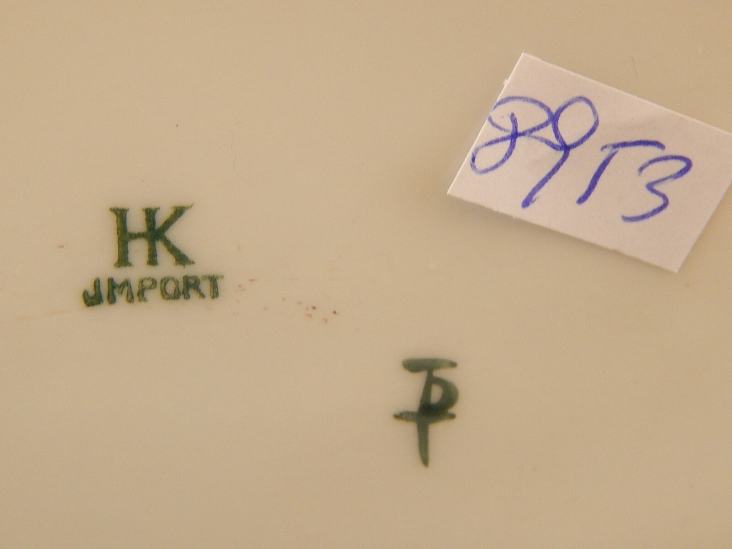 ANTICO CACHE POT VASO FIORIERA PORCELLANA DIPINTO A MANO MOTIVO FLOREALE