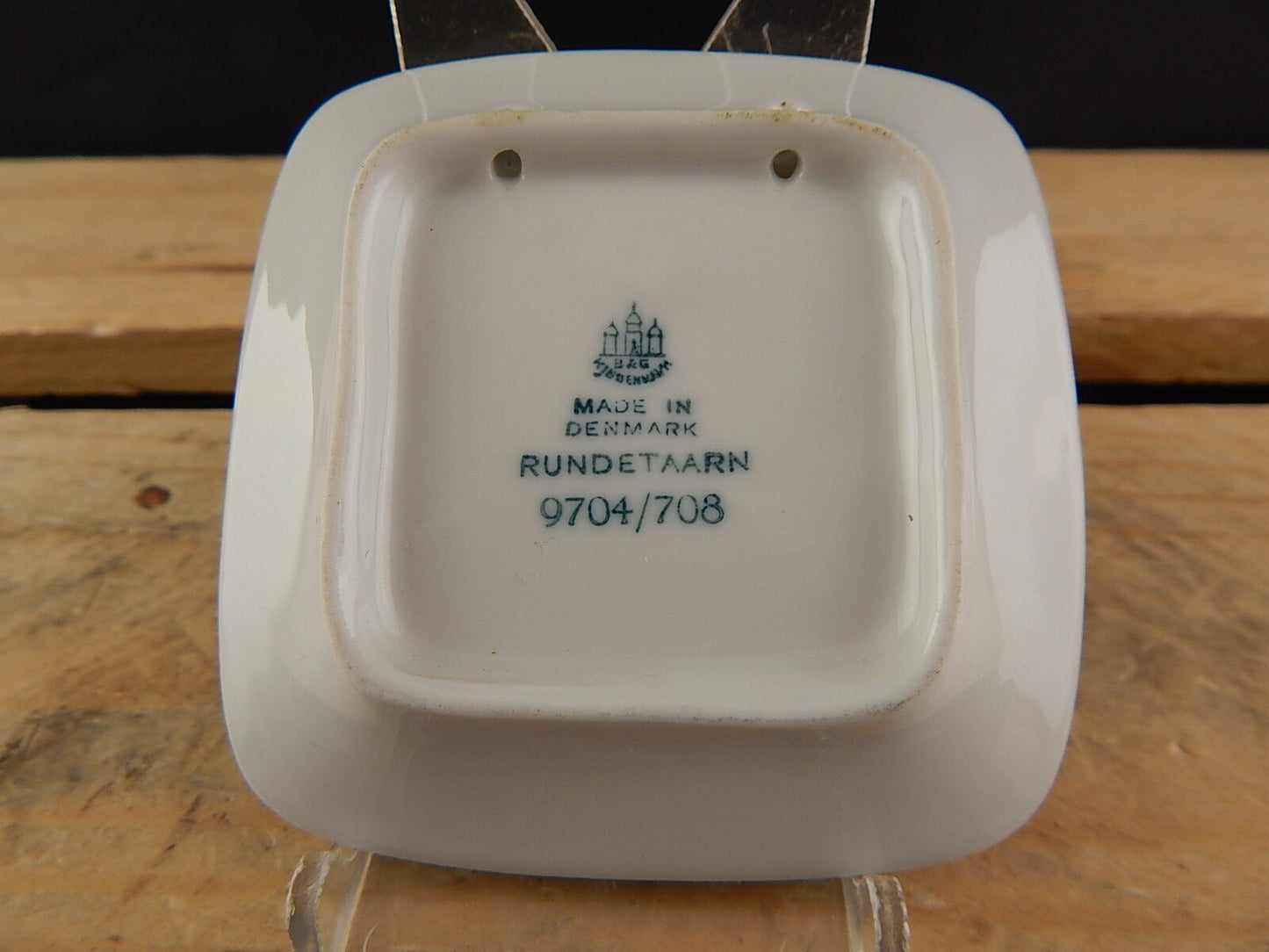ROYAL COPENHAGEN BING&GRONDAHL PLAQUETTE PIATTINO PORCELLANA RUNDETAARN