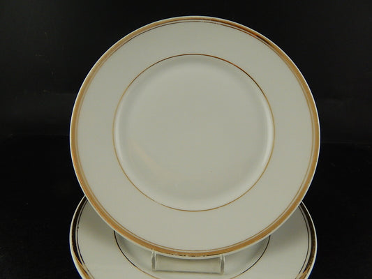 ANTICO SET 6 PIATTI DESSERT IMPERO PORCELLANA C TIELSCH ALTWASSER SILESIA 900